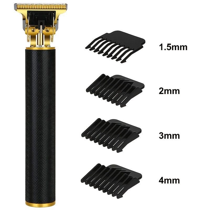 Electric Hair Clipper Cordless Hair Trimmer Set For Hair Cutting; Professional Trimmer USB Rechargeable