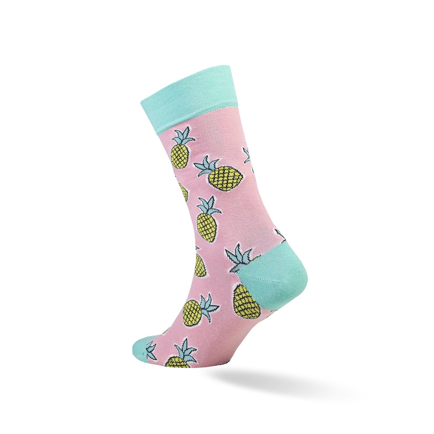 Colorful Funny Combed Cotton Crew Socks