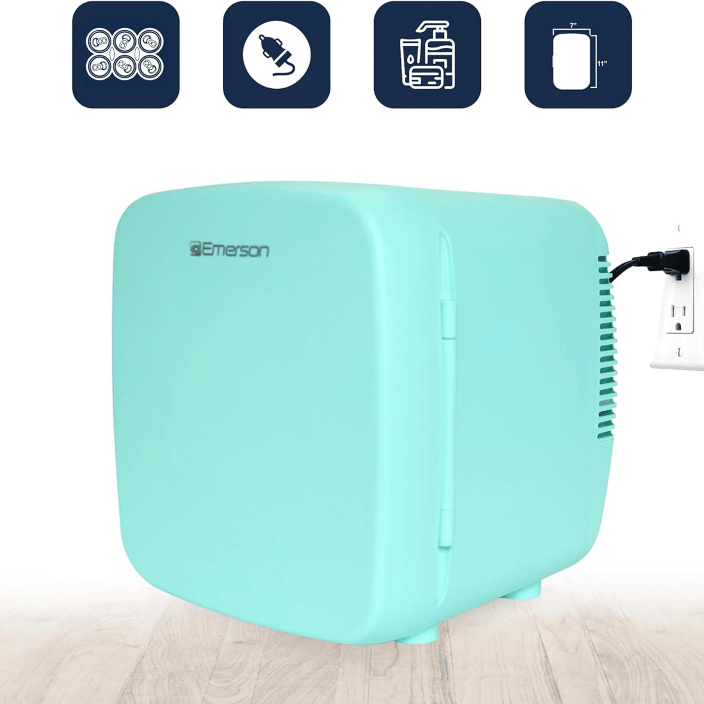 Emerson Portable Mini Fridge Cooler XL