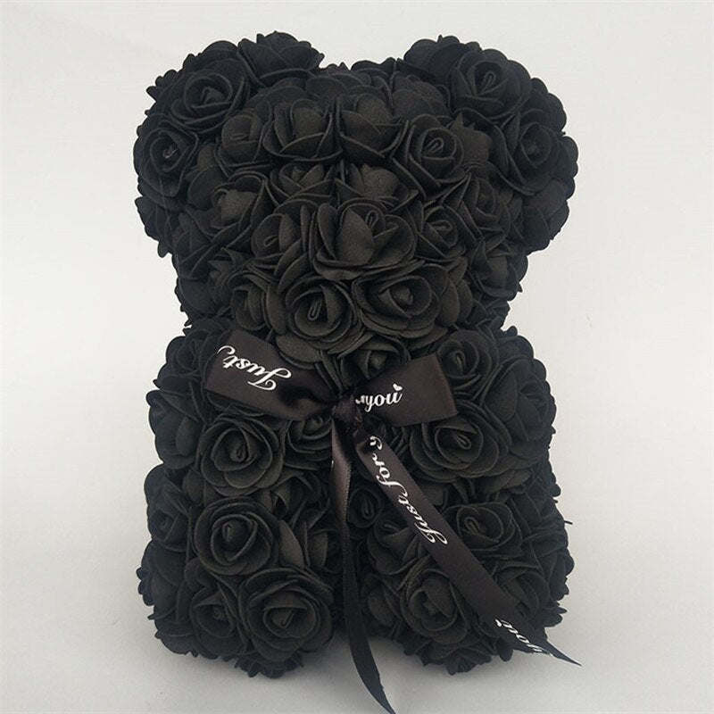 Rose Teddy Bear for Valentine's Day or Mother's Day Gifts