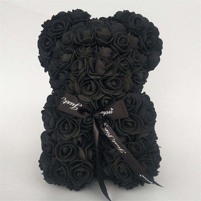 Rose Teddy Bear for Valentine's Day or Mother's Day Gifts