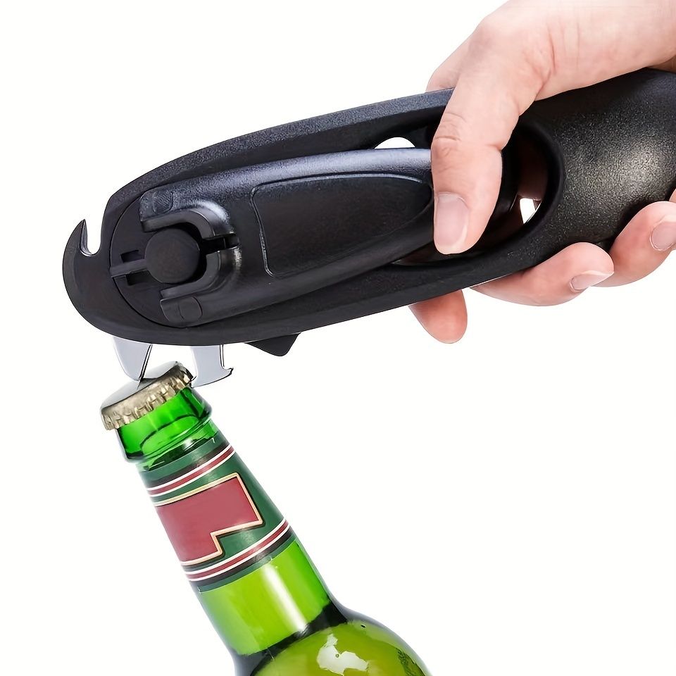 1pc Multi-Function Can Opener for Beer and Mineral Water - Easy and Convenient Kitchen Tool