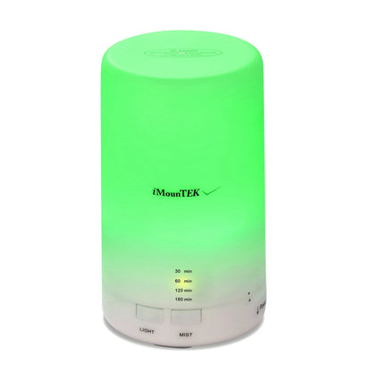 Mini Cool Mist Humidifier Ultrasonic Aroma Essential Oil Diffuser with 7 Color LED Lights 4 Timer Settings