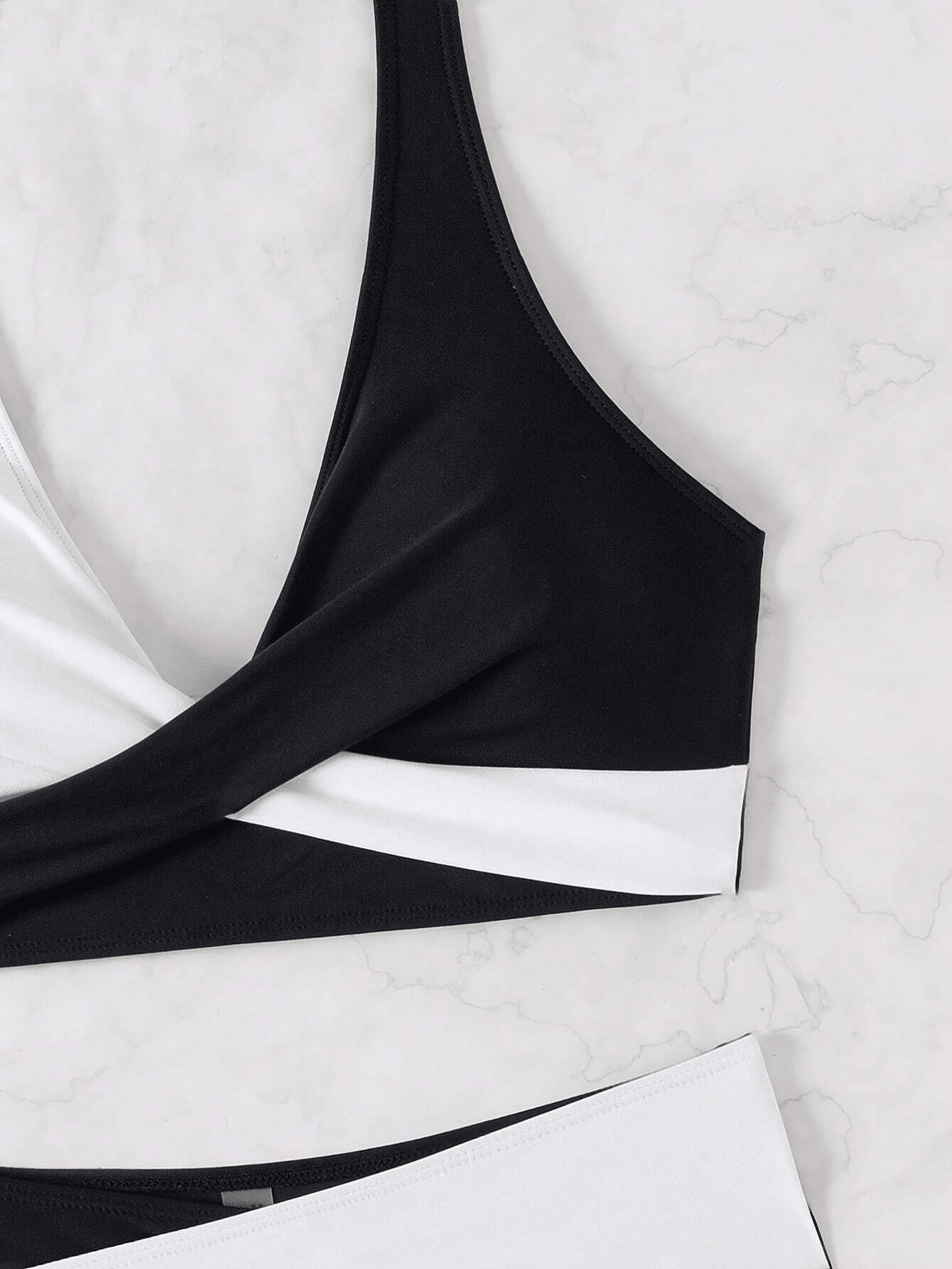 A bikini with a fashionable color