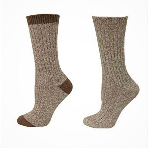 Women's Crew Socks for Hiking, Biking, Camping in Cotton