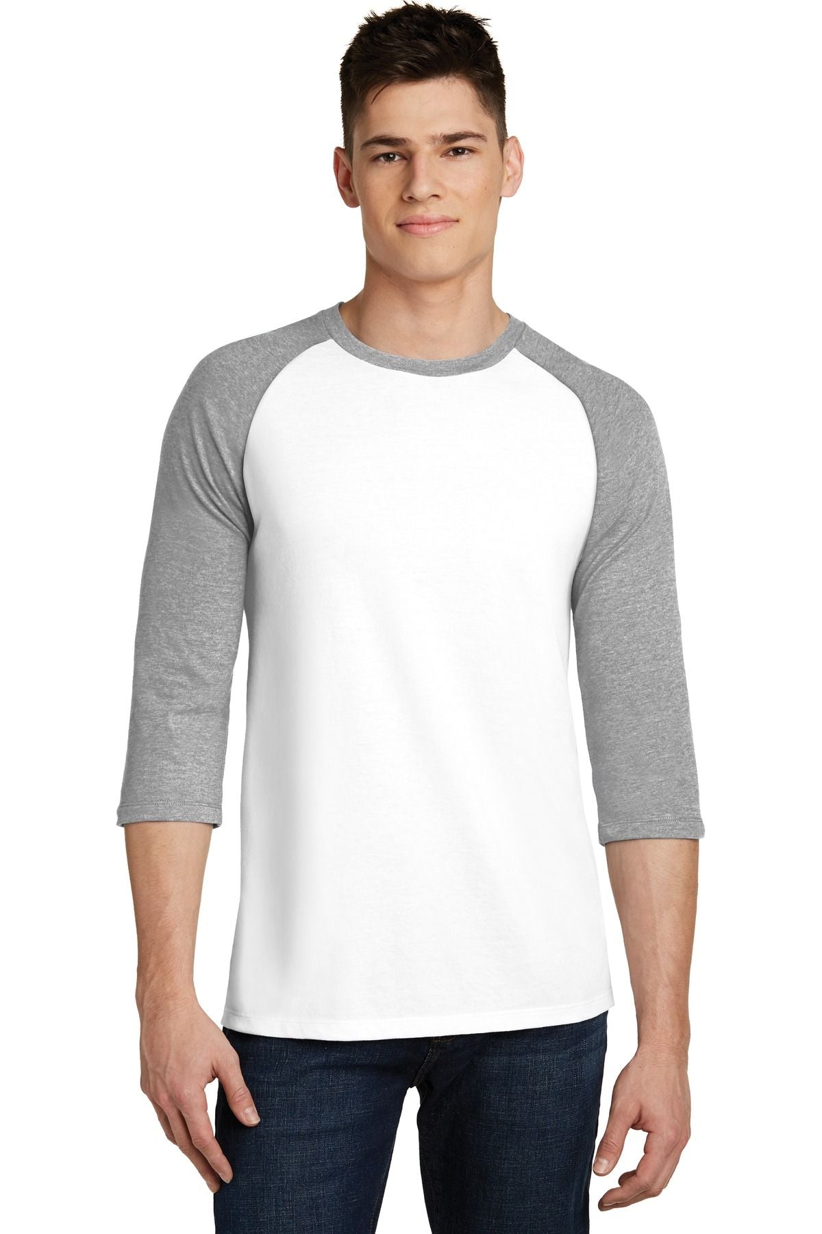 District Very Important Tee 3/4-Sleeve Raglan DT6210
