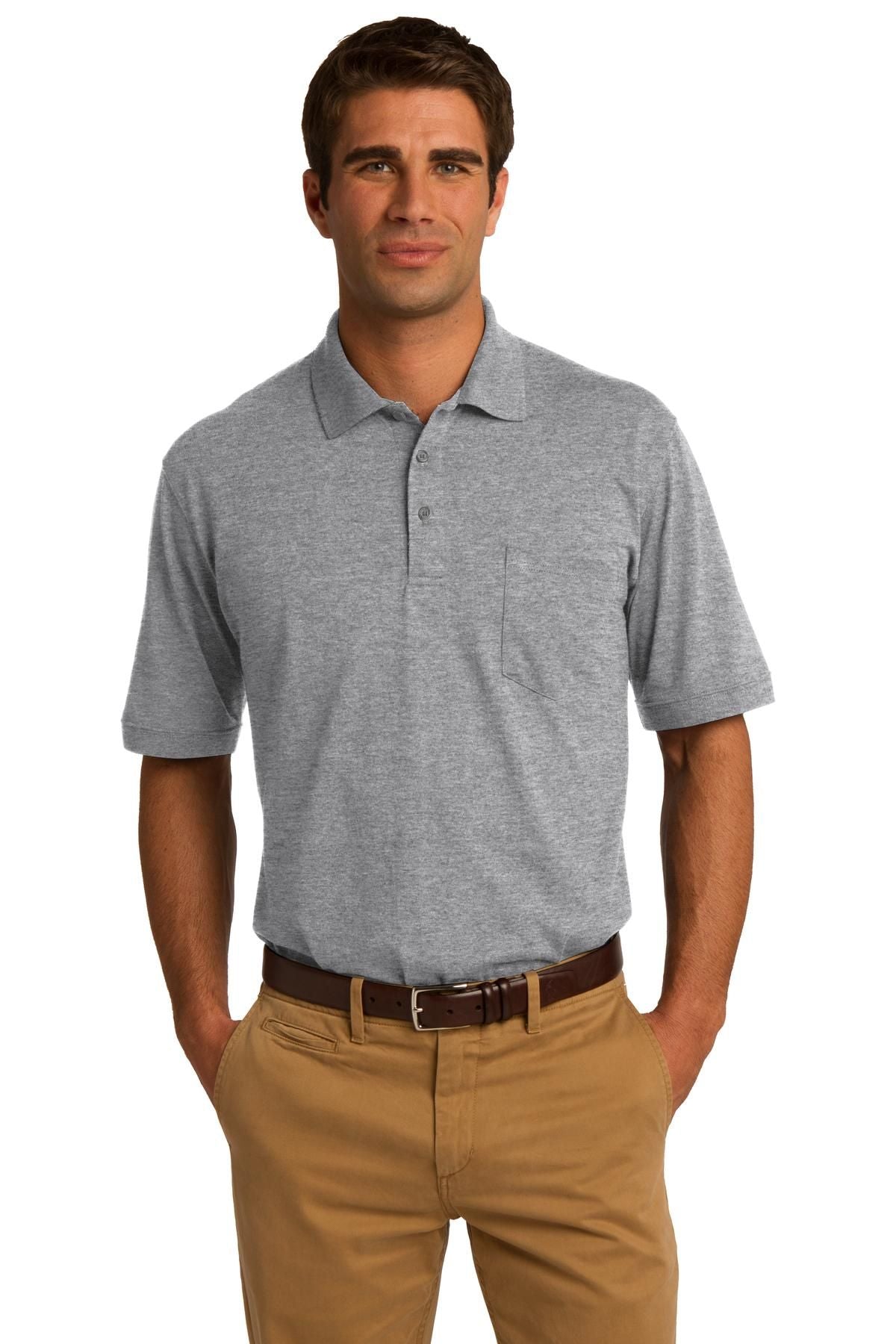 Port & Company Core Blend Jersey Knit Pocket Polo KP55P