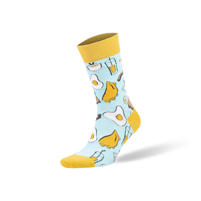 Colorful Funny Combed Cotton Crew Socks