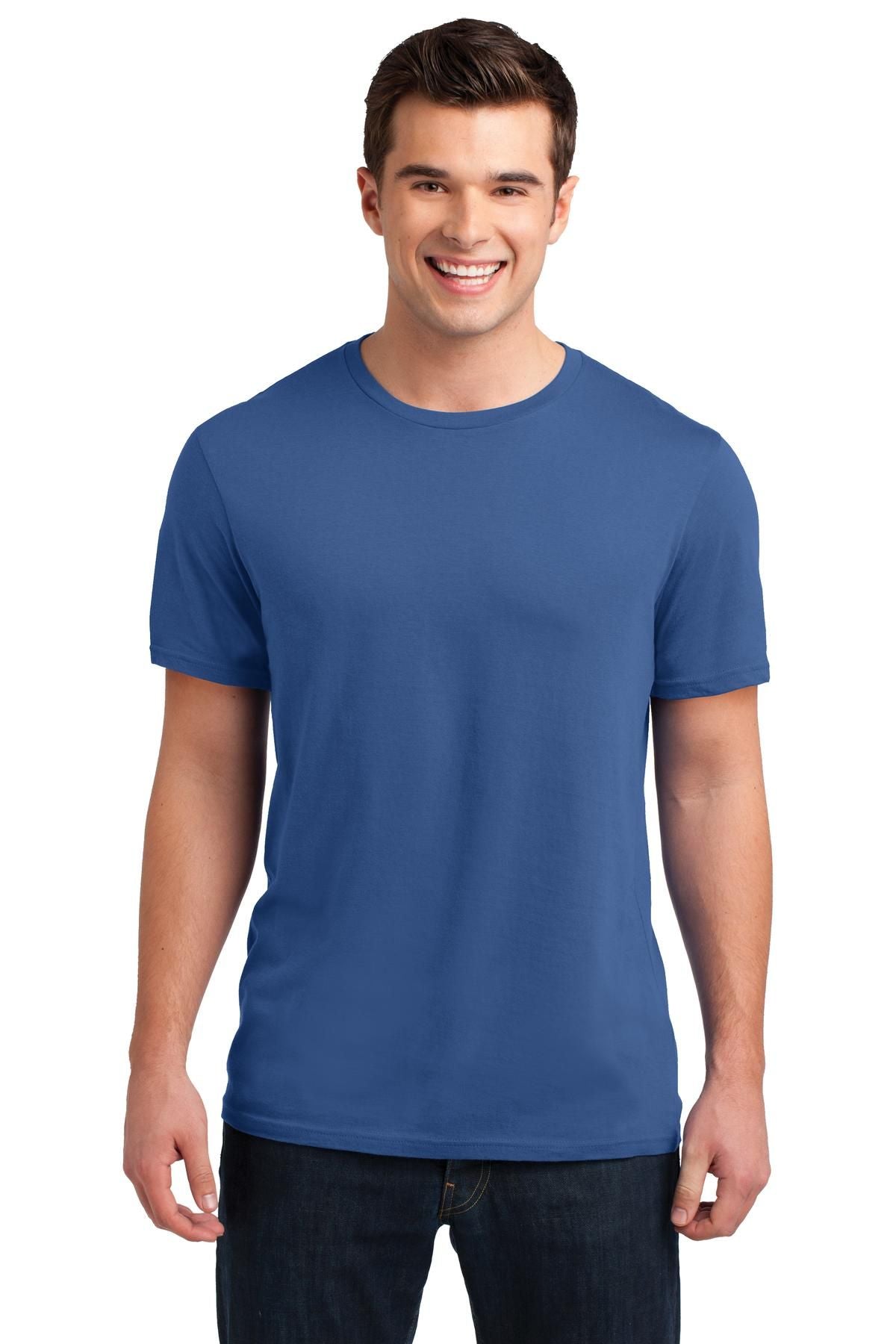 District Young Mens Soft Wash Crew Tee DT4000