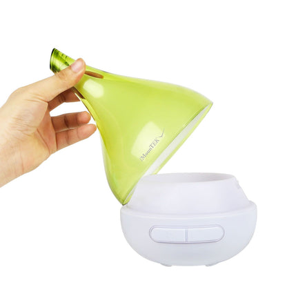 Ultrasonic Cool Mist Humidifier Aroma Essential Oil Diffuser Drop-shaped for Home Office Spa Yoga Room Relax