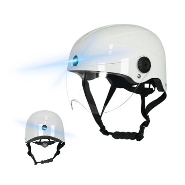 Smart Bluetooth motorcycle helmet. (1920x1080P motion camera (front / back), 64GB (16h) loop video, BT5.2+BLE4.2 Bluetooth, 2x0.5W voice control, phone, message, GPS, MP3)