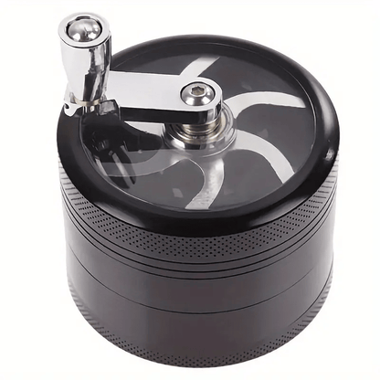 Herb Grinder Spice Herbal Metal Crusher Handle Hand Muller