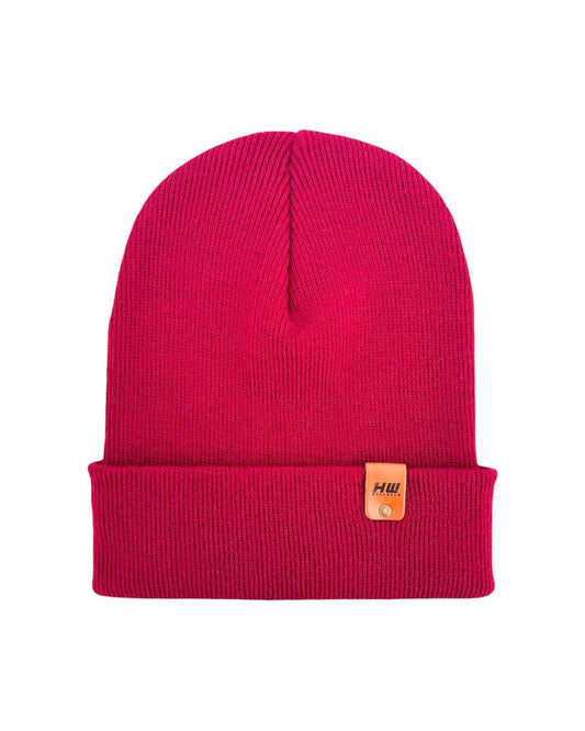 Cuffed Traditional Solid Burnt Maroon