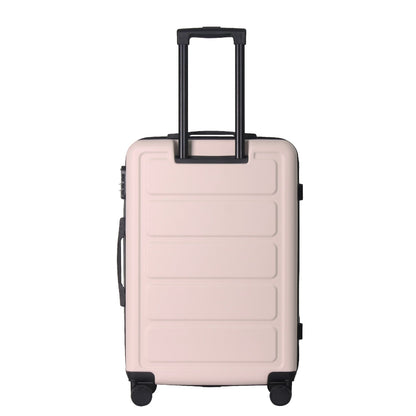Luggage Sets ABS Hardshell 3pcs Luggage, Lightweight Durable Suitcase sets Spinner Wheels Suitcase 20''24''28'' (PINK)