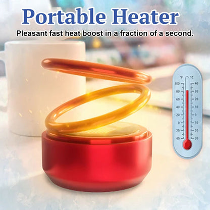 Homonth Portable Dynamic Molecular Heater, Car Window Snow, Ice And Fog Removal Convenient Heater