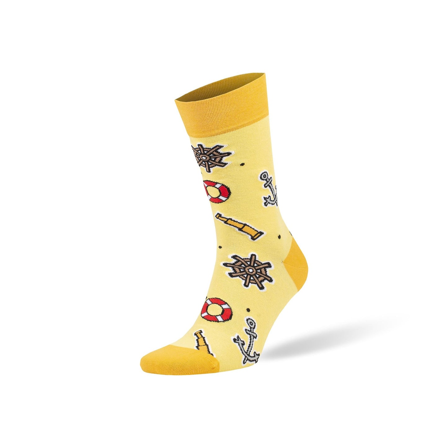 Colorful Funny Combed Cotton Crew Socks