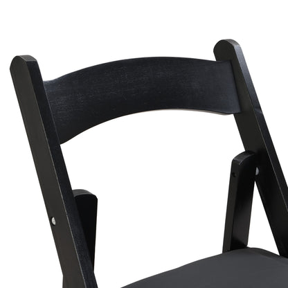 Upholstered folding chair, space saving, easy to carry, 4PCS, Dining room