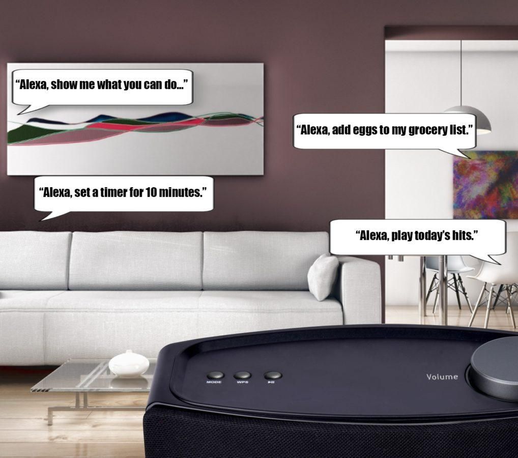 Naxa Wi-Fi & Bluetooth Multi-Room Speaker with Voice Control
