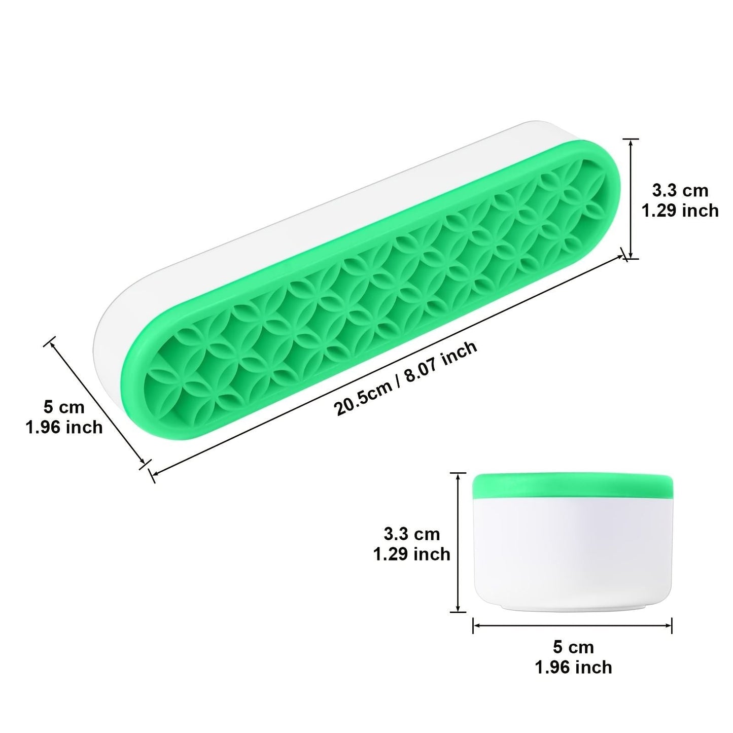 1pc Silicone Makeup Brush Holder, Silicone Makeup Brush Organizer, Multipurpose Nail Brush Organizer Storage For Sewing Craft Tools, Painting Pen Brushes, Nail Clipper