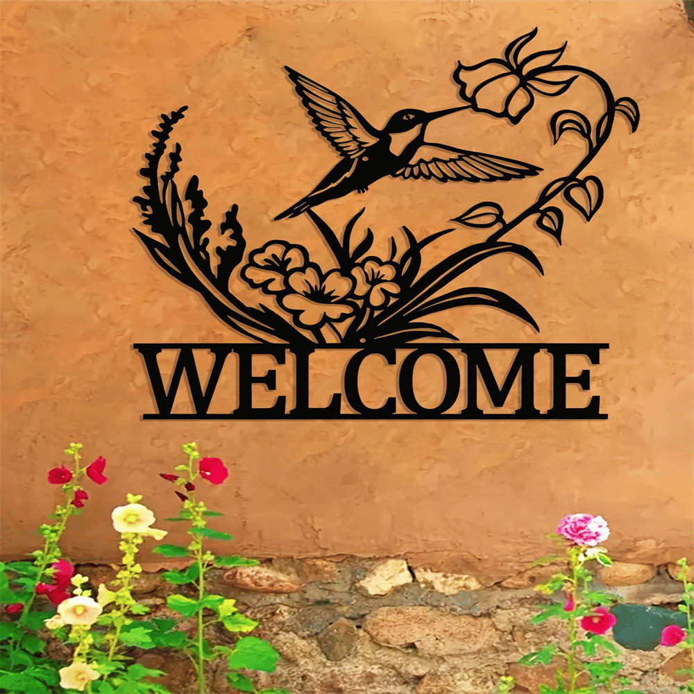 CIFbuy Vintage Hummingbird Owl Butterfly iron Wall Art Hanging Set(TikTok, temu pick-up service)
