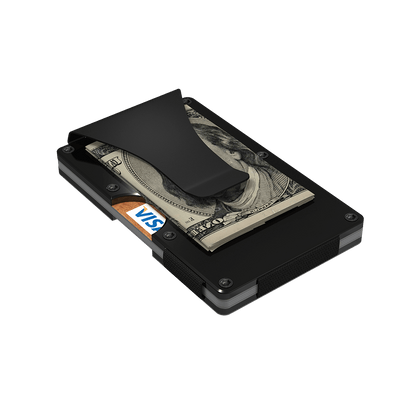 Black Aluminum Money Clip