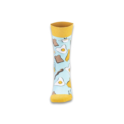 Colorful Funny Combed Cotton Crew Socks