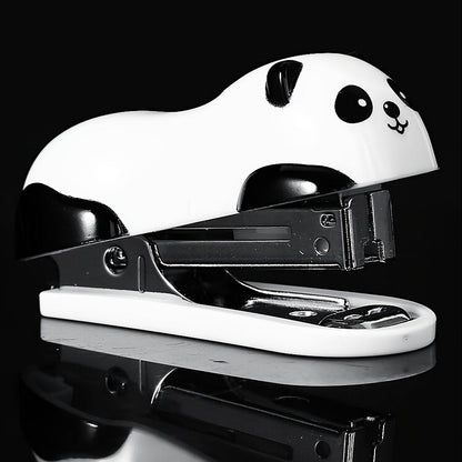 Panda Stapler, Cute Stapler Office Supplies Desktop Stapler Standard Pretty Accessories Commercial Business Decoration Desktop Office Handheld Stapler, School Office Supplies
