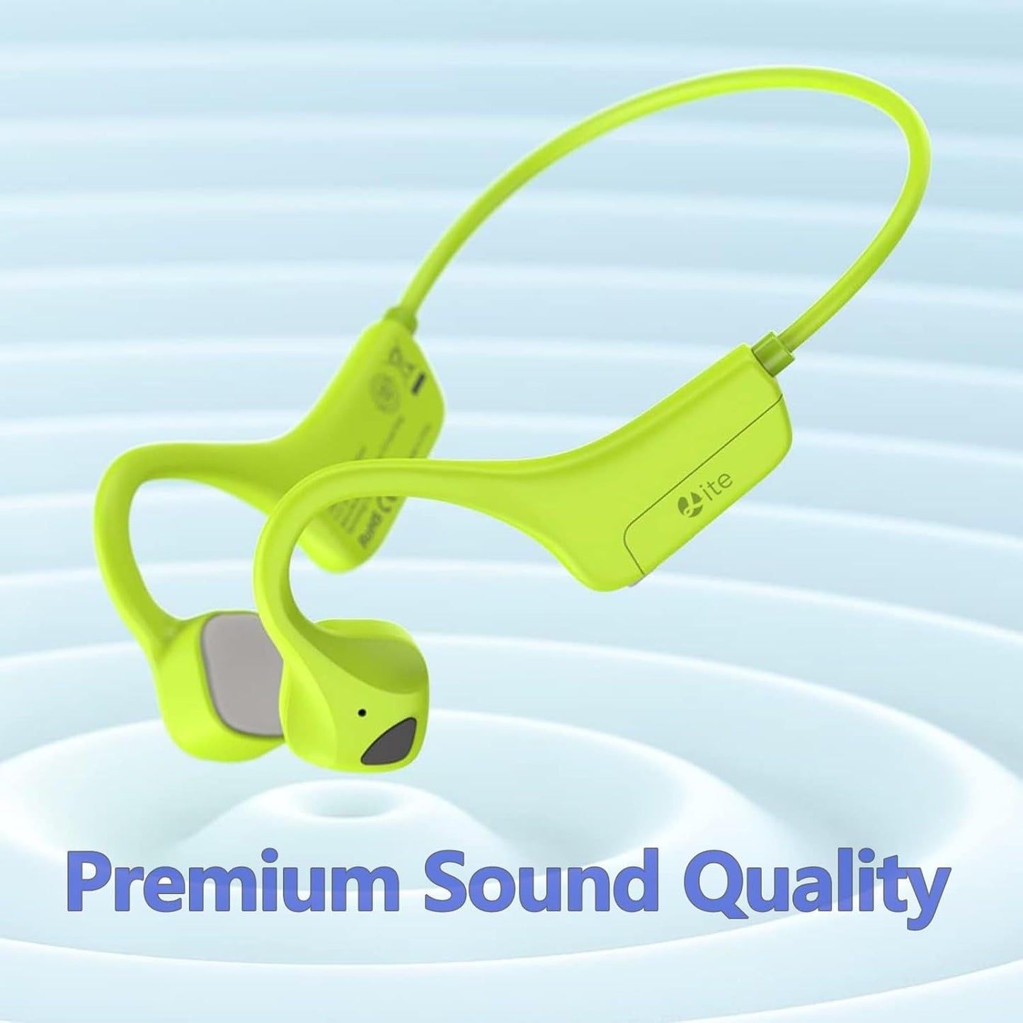 Sport Wireless Bone Conduction Earphones – Open-Ear Safety Design, IPX6 Sweat-proof, 8 Hrs Call