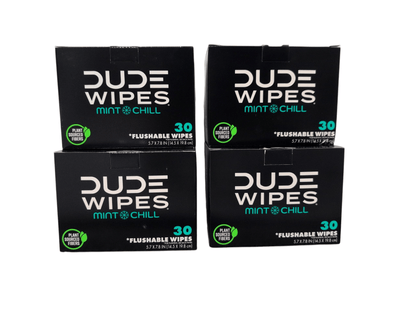 DUDE Wipes XL Flushable Wipes – Fragrance Free, Hypoallergenic Adult Wipes (400 CT / 480 CT)
