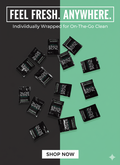 DUDE Wipes XL Flushable Wipes – Fragrance Free, Hypoallergenic Adult Wipes (400 CT / 480 CT)