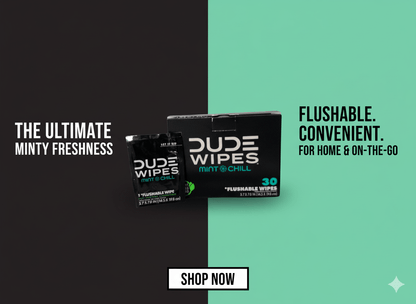 DUDE Wipes XL Flushable Wipes – Fragrance Free, Hypoallergenic Adult Wipes (400 CT / 480 CT)