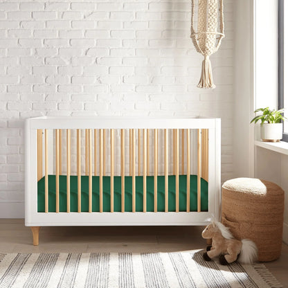 Cooling Bamboo Crib Fitted Sheet For Gentle Breathable Sleep