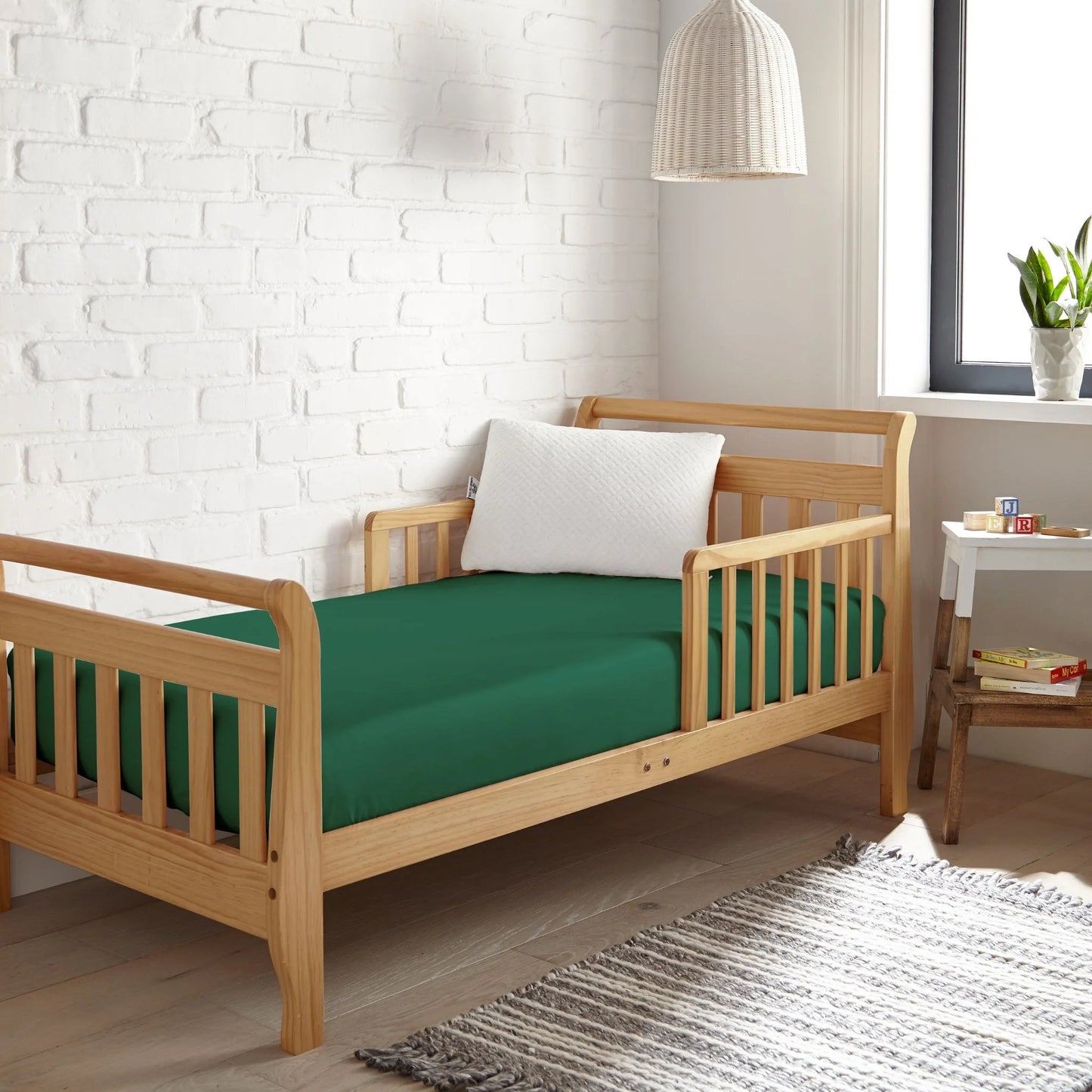 Cooling Bamboo Crib Fitted Sheet For Gentle Breathable Sleep