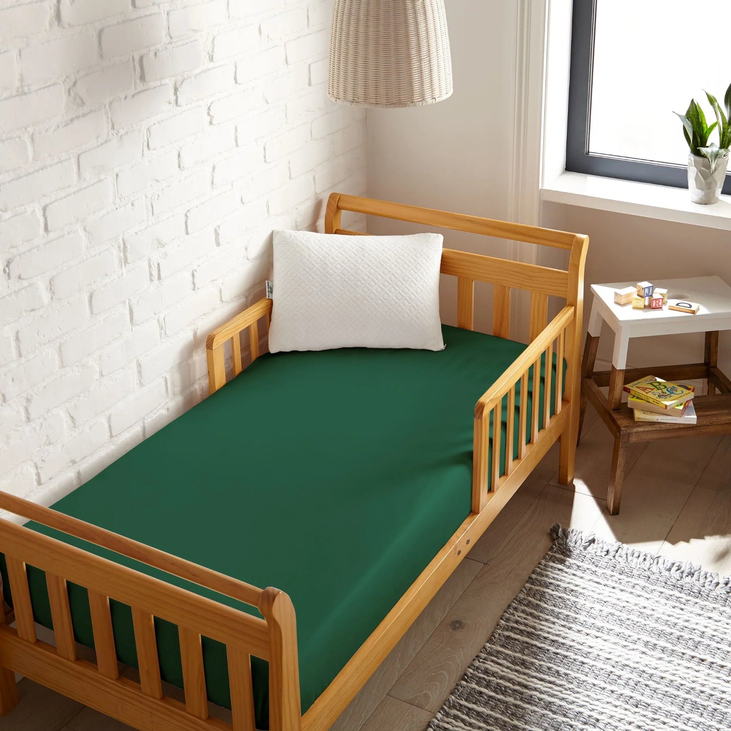 Cooling Bamboo Crib Fitted Sheet For Gentle Breathable Sleep