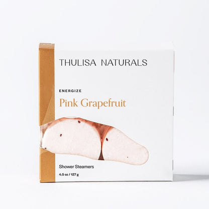 Energize Pink Grapefruit Shower Steamers - 4 Pack