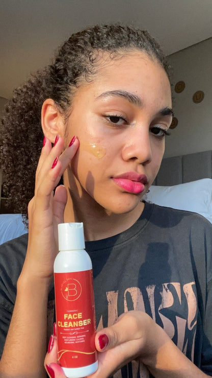 Natural Face Cleanser for Healthy Skin Exfoliating Cleanser
