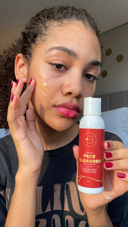 Natural Face Cleanser for Healthy Skin Exfoliating Cleanser