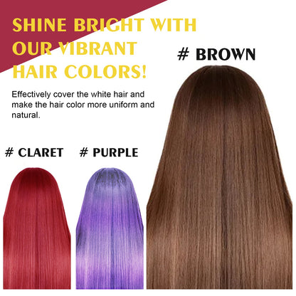 Black Hair Dye Shampoo Silver Gray
