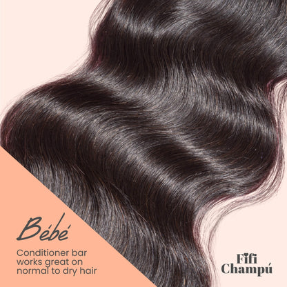 Bébé Conditioner Bar: Lightweight Moisture for Fine Hair and Sensitive Scalps