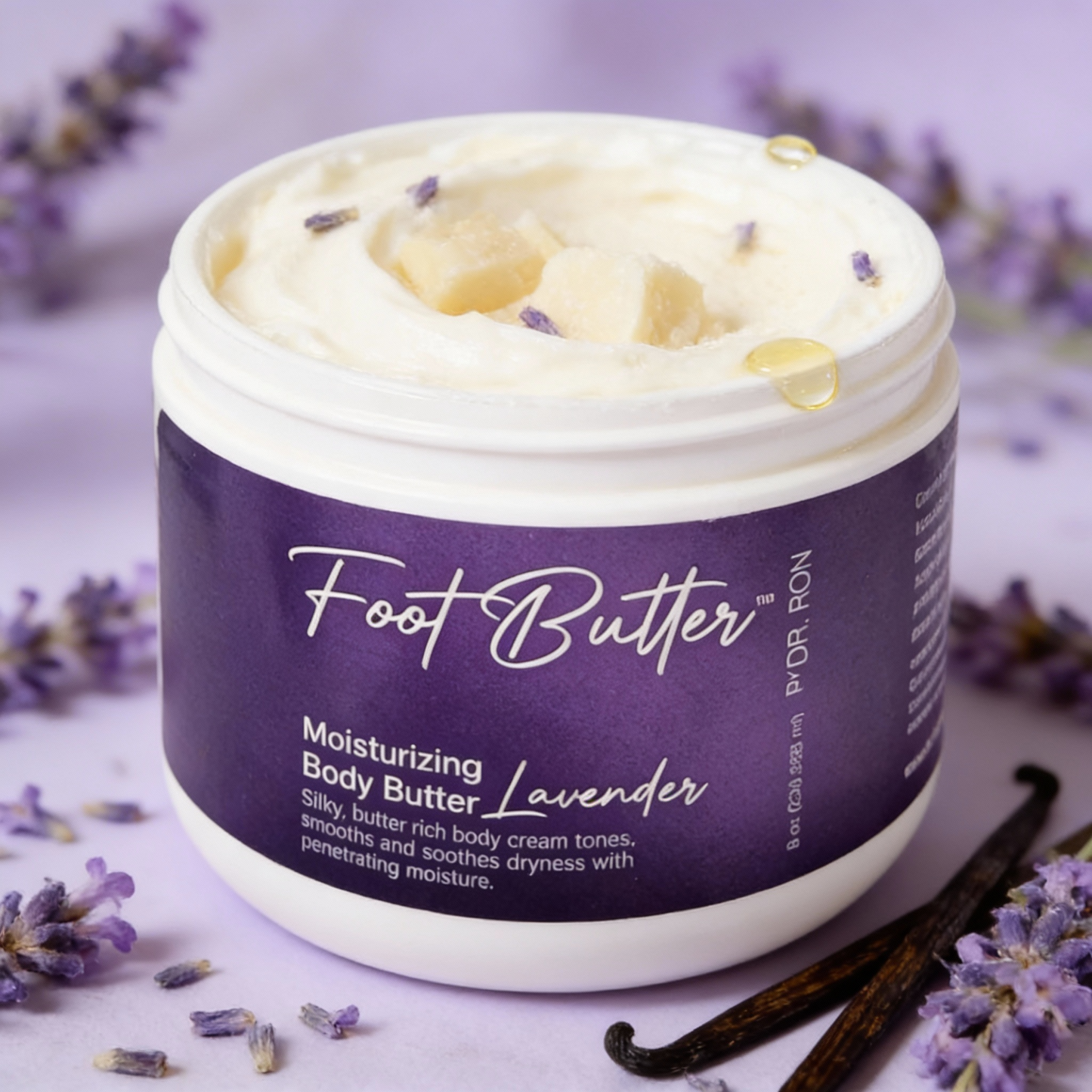 Lavender Moisturizing Body Butter – Deep Hydration for Dry Skin & Tired Feet