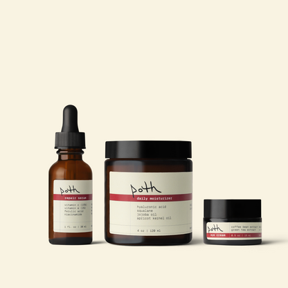 the full set - repair serum + eye cream + moisturizer