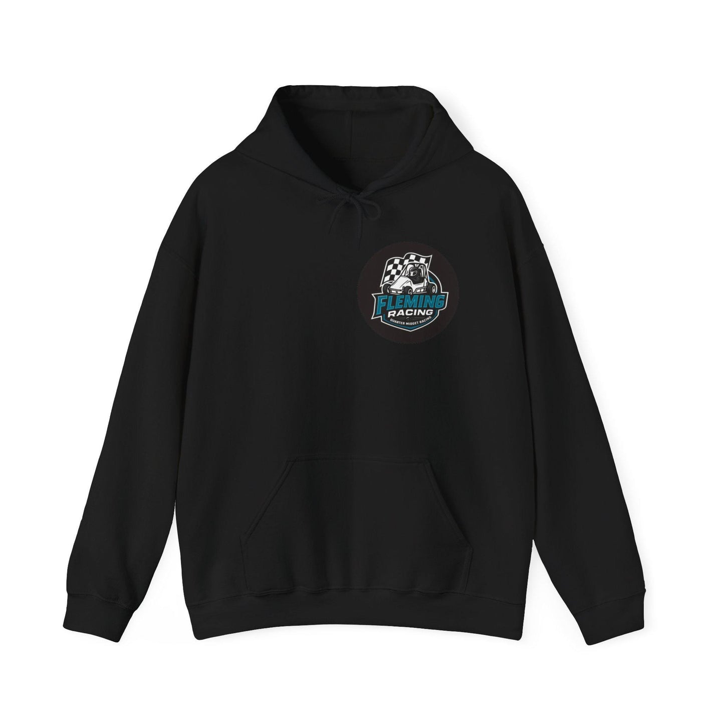 Fleming Racing Logo Hoodie | Racing Emblem Pullover