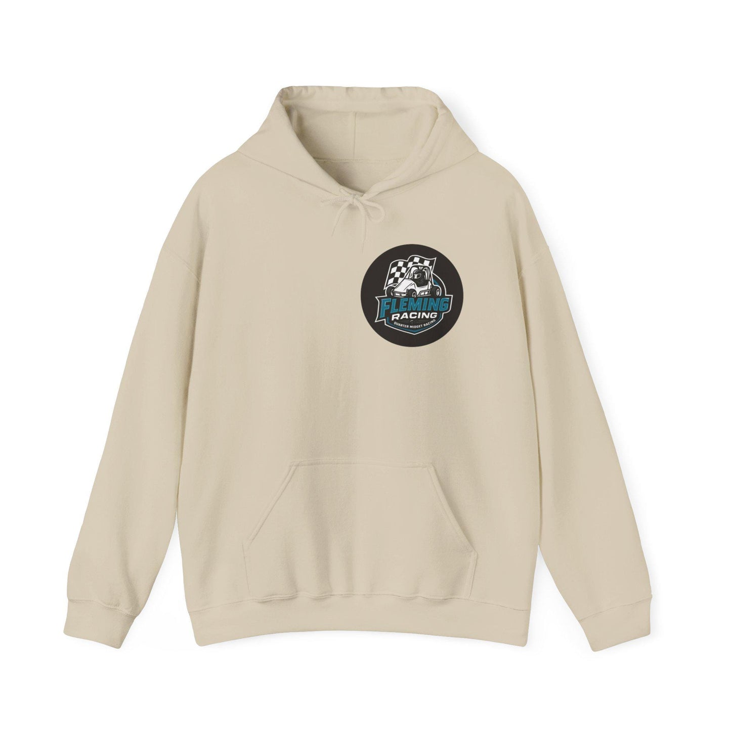 Fleming Racing Logo Hoodie | Racing Emblem Pullover
