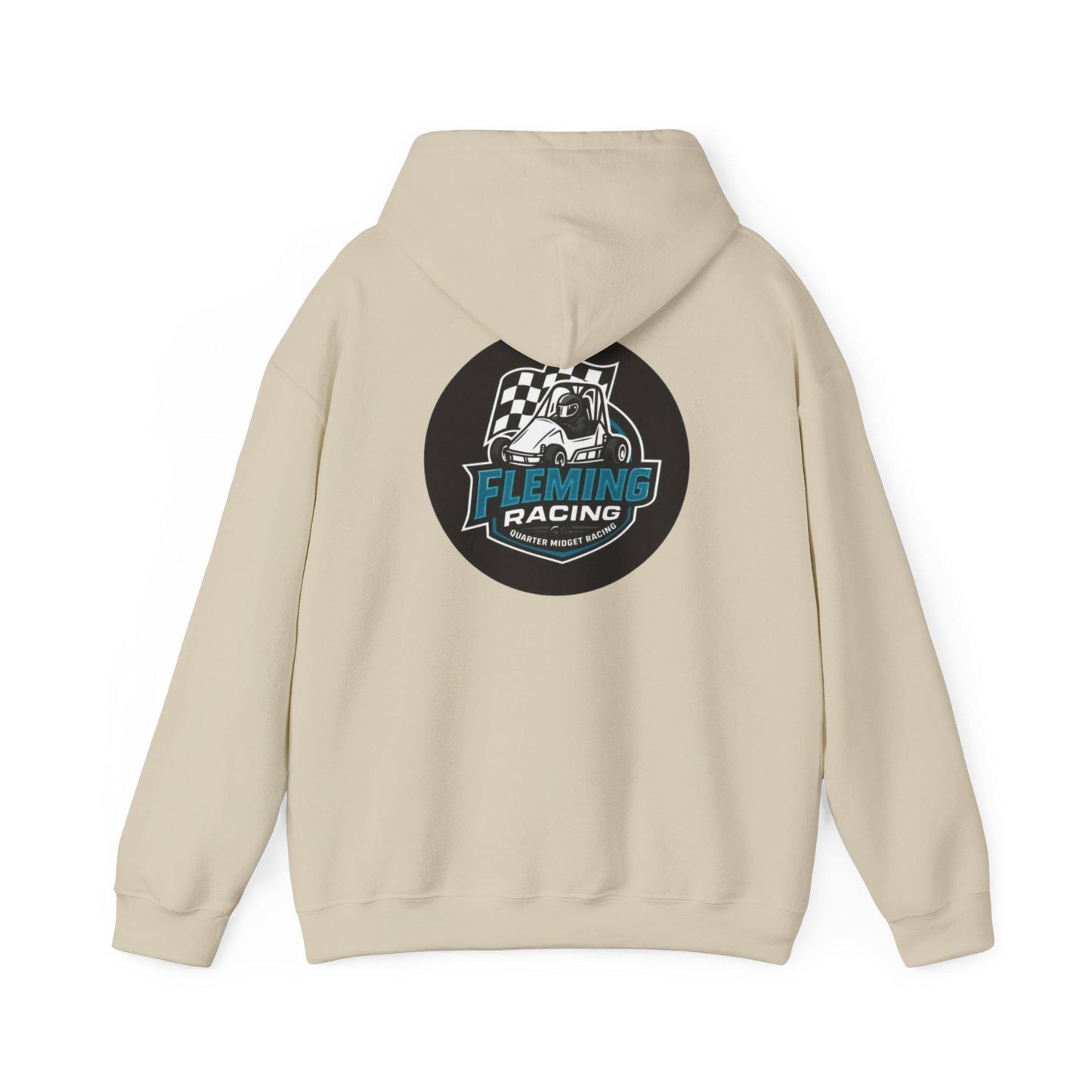 Fleming Racing Logo Hoodie | Racing Emblem Pullover