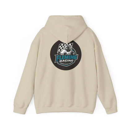 Fleming Racing Logo Hoodie | Racing Emblem Pullover