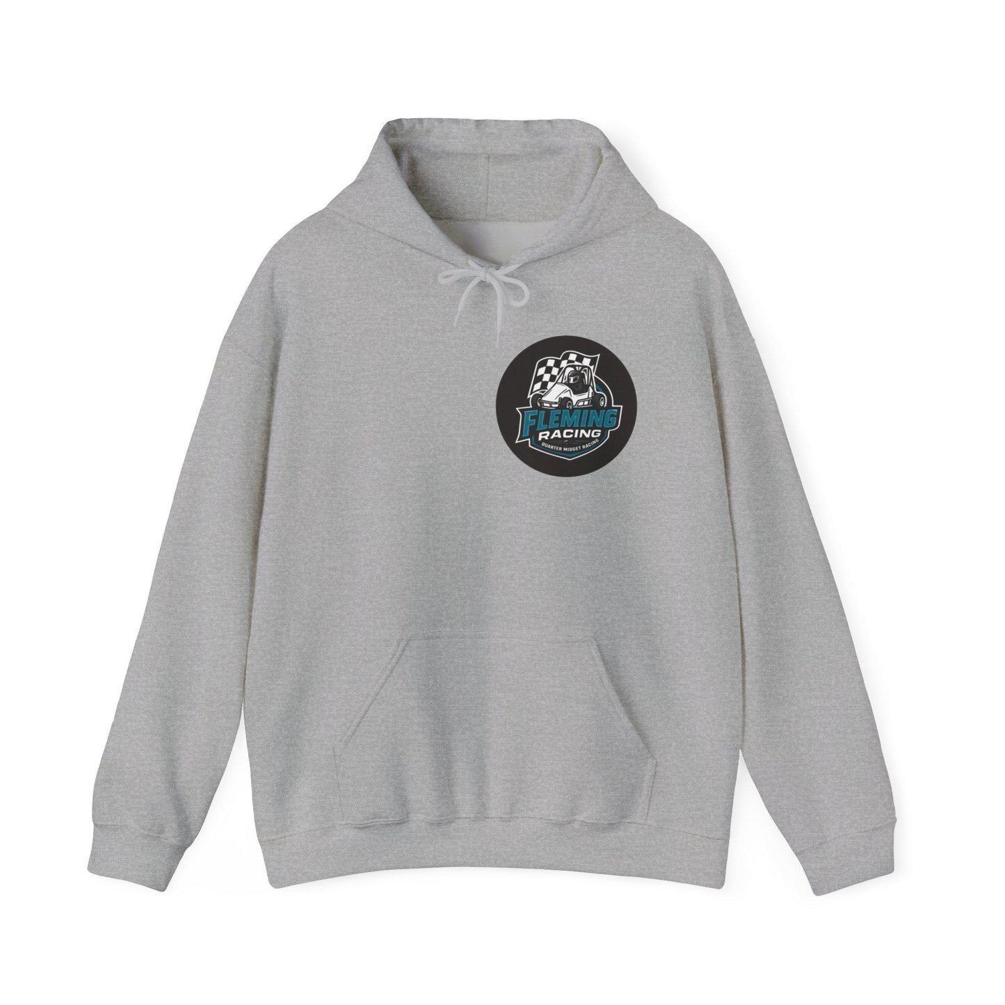 Fleming Racing Logo Hoodie | Racing Emblem Pullover
