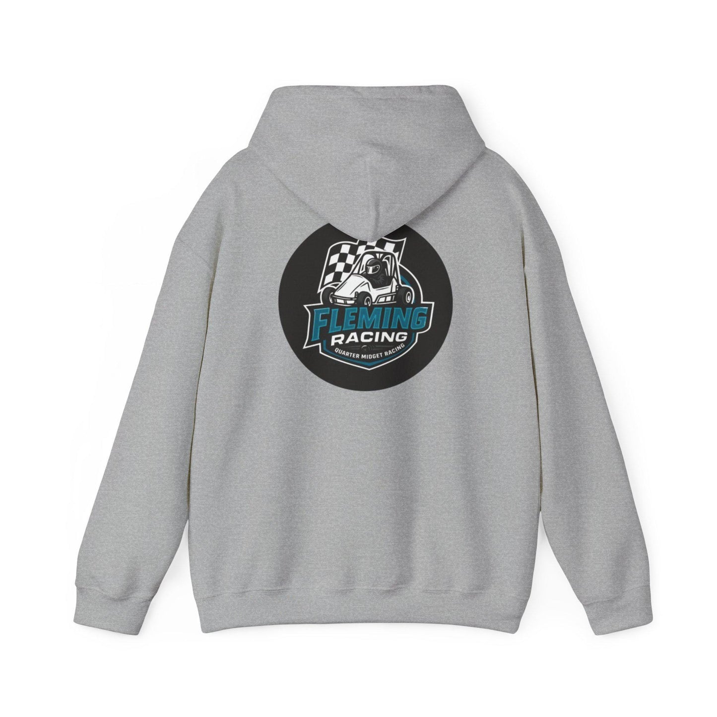 Fleming Racing Logo Hoodie | Racing Emblem Pullover