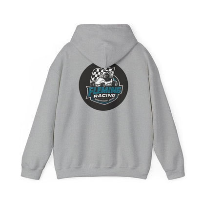 Fleming Racing Logo Hoodie | Racing Emblem Pullover