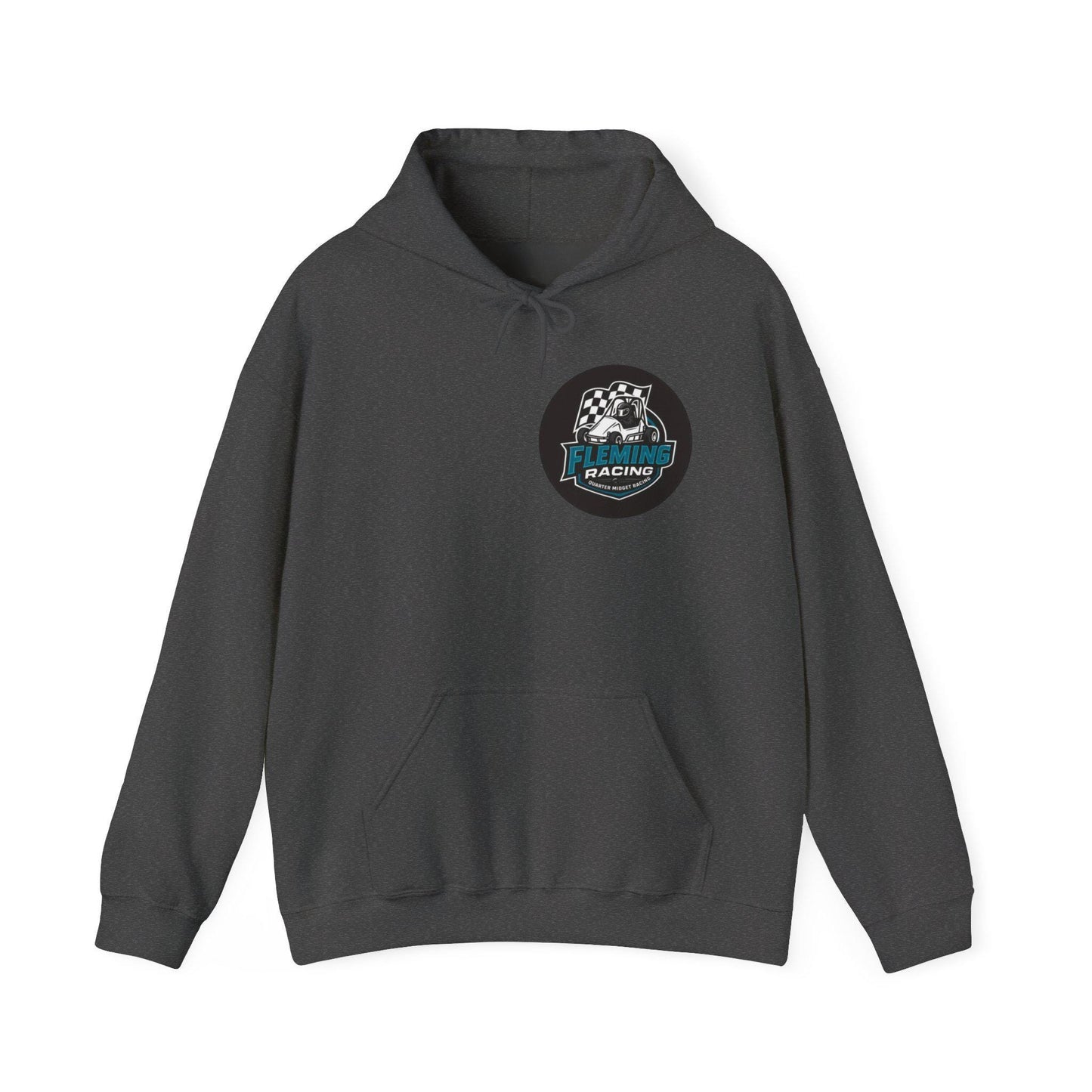 Fleming Racing Logo Hoodie | Racing Emblem Pullover