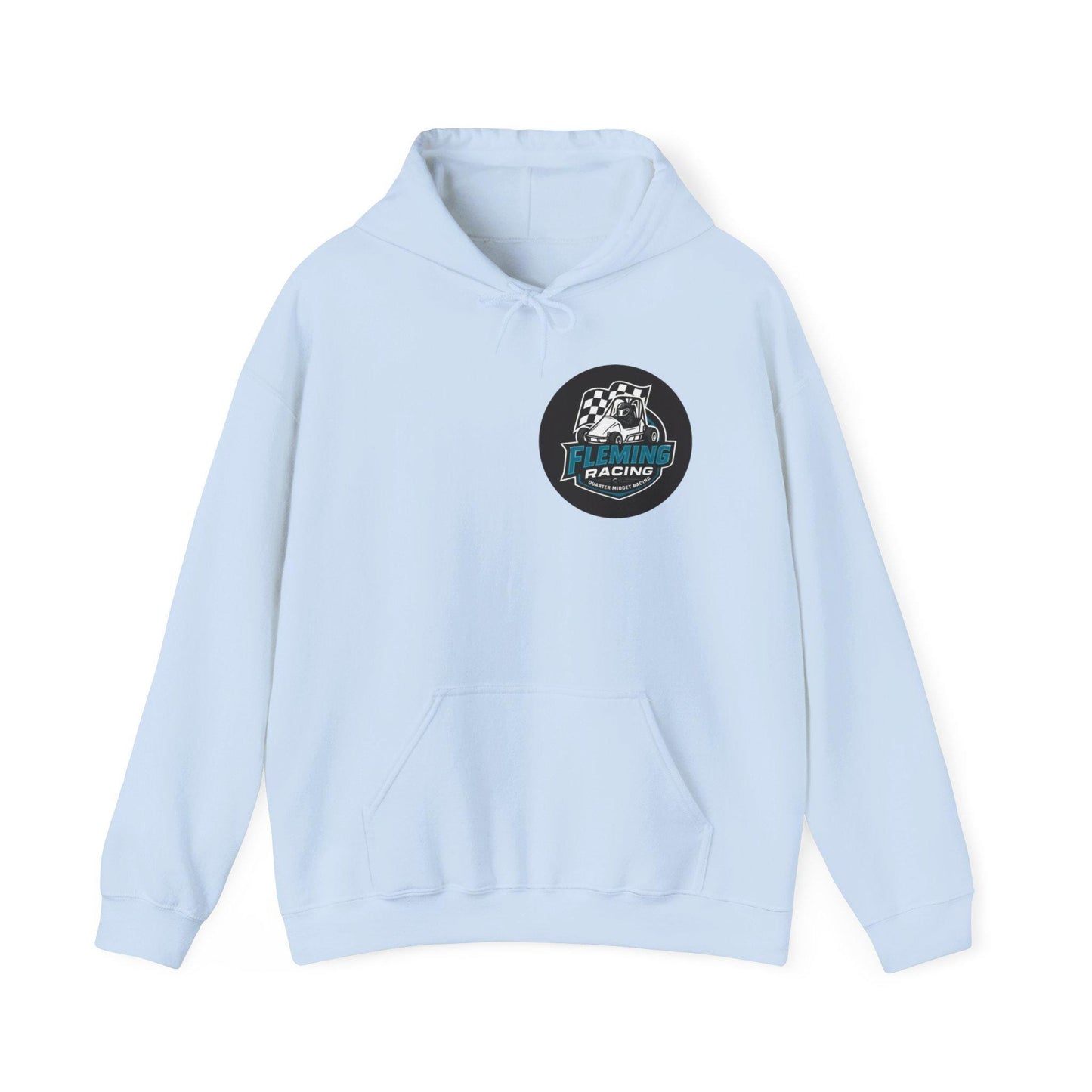 Fleming Racing Logo Hoodie | Racing Emblem Pullover